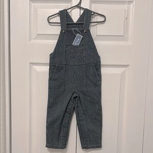 Jacadi baby boy Striped Overalls 24months